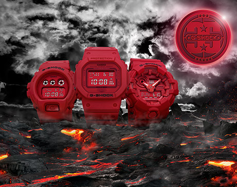 35th Anniversary G-SHOCK Red-Out kolekcija