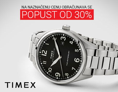 30% POPUSTA NA BREND TIMEX